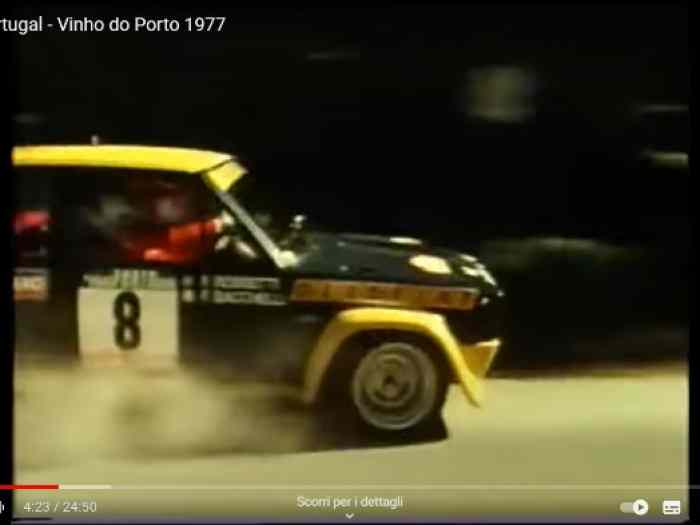 Fiat 131 abarth Gr.4 usine Portugal 