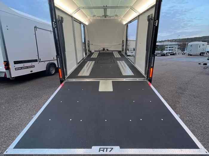 Nouveau porte voiture BRIAN JAMES TRAILERS RT7 4