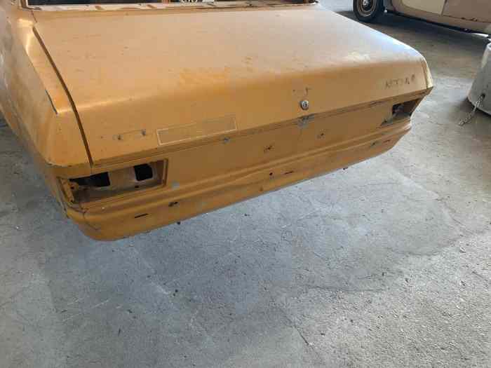 Pièces OPEL Ascona série A 3 portes 5