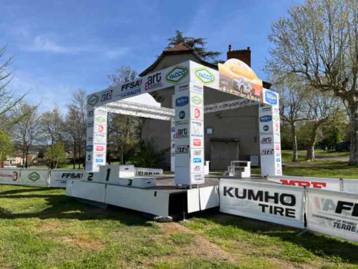 VENTE Rampe Podium Voiture Rallye 0