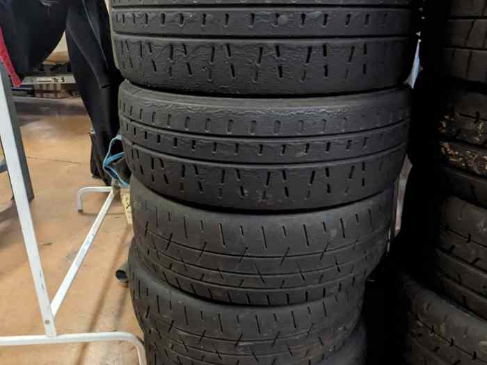 Lot De 4 Gros Pneus R9/D09 - Compatibles Jantes REPLEX CEF VAB 27/12/5 - Occasion