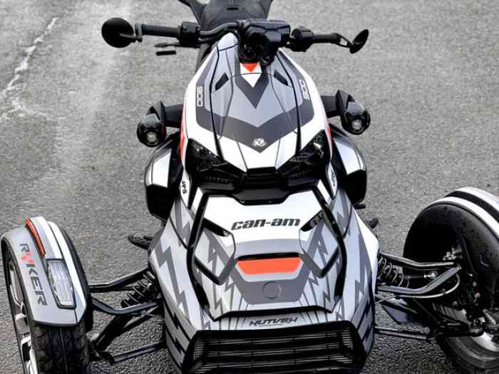 815 kms CAN AM RYKER 900 DUO can-am Spyder rs rss 600 sport rally canam 4