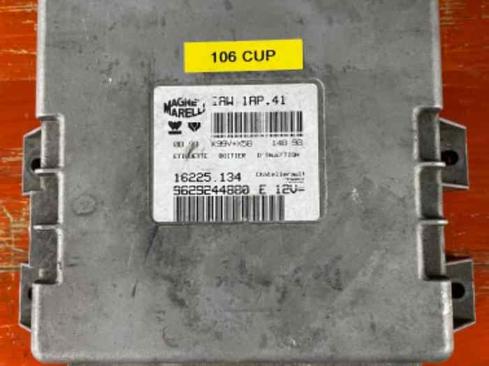 Calculateur 106 s16 avec porte eprom 0