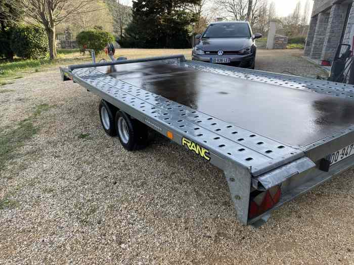Vends reporque porte voiture TRIGANO PV PRO 200 DE 2000 KGS 3