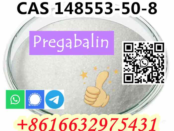CAS 148553–50–8 Pregabalin High purity low price 2