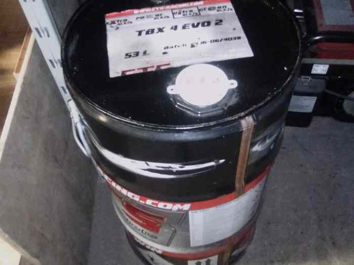 Vends fût neuf de ETS TBX4Evo