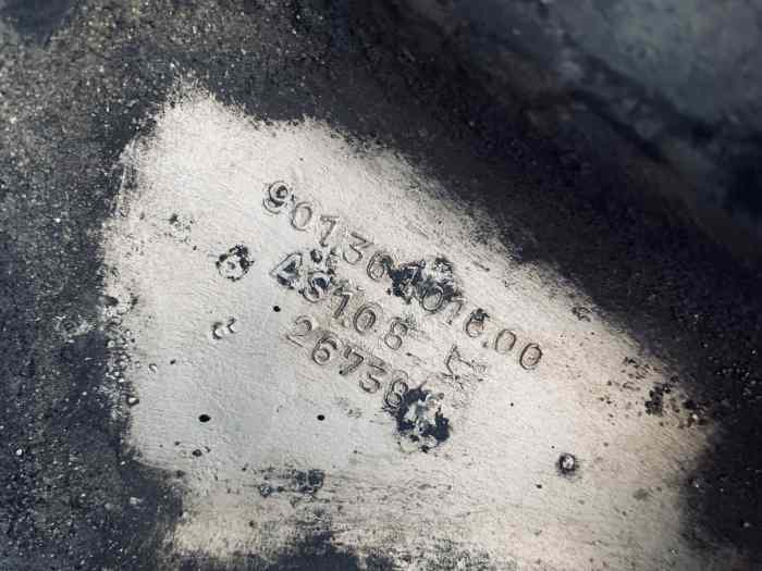 Jantes FUCHS original PORSCHE 5,5J14 3