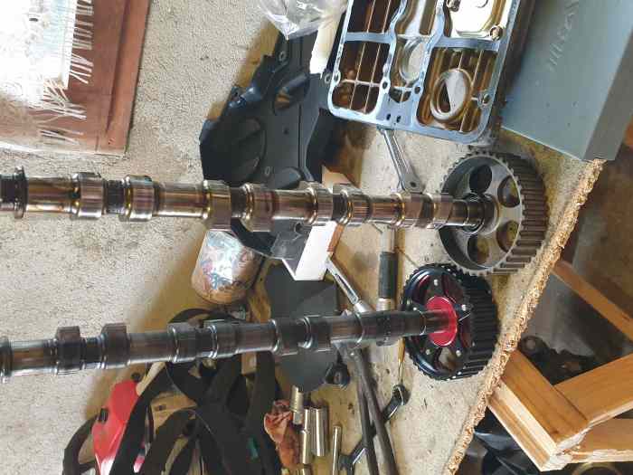 Vend arbre a came avec poulies reglable clio 16sou r19 16s 3