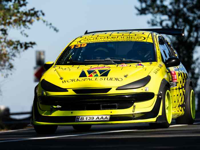 Peugeot 206 RC 260 hp 8500 RPM 0