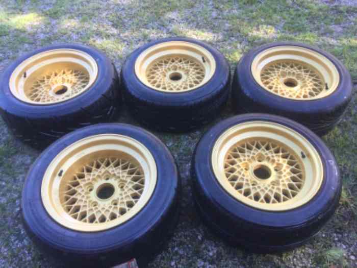 Jantes chaussées BBS MAHLE Porsche 5x1...