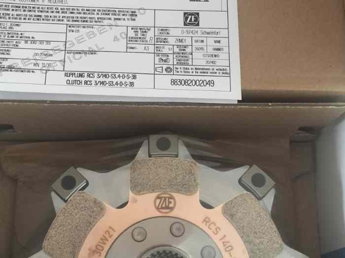 Embrayage tri disques neuf