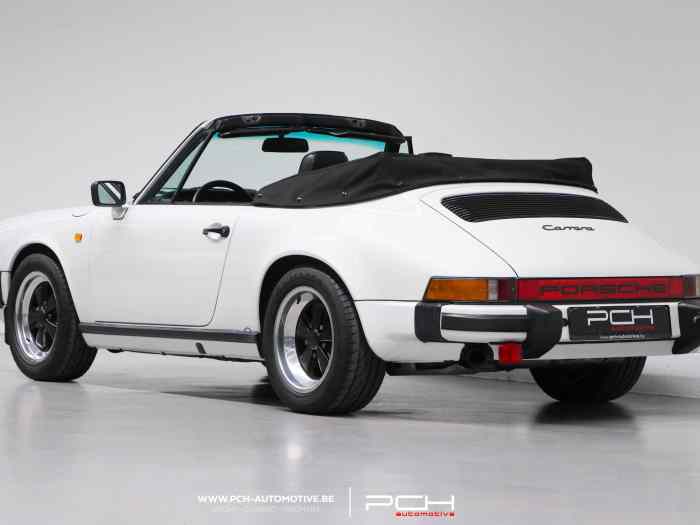 PORSCHE 911 Carrera 3.2 Cabriolet 231cv - 43.800 Kms - 1986 1