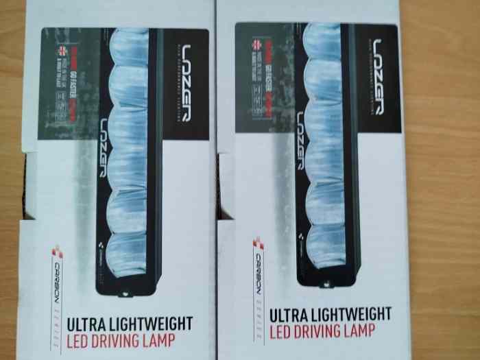 2 Phares LED 5 Pouces 42W - 12V/24V - Pour 4x4, Camion, Tracteur - IP67 - 6000K