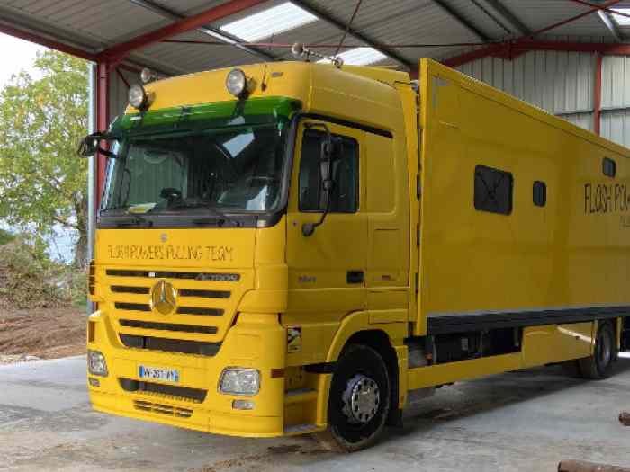 VENDU ! Camion aménagé Mercedes Actros 1841 Boite Automatique 1