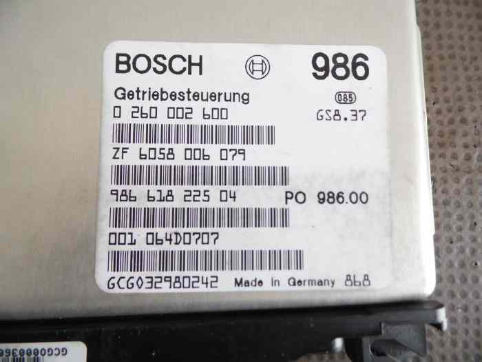 CALCULATEUR TIPTRONIC 98661822504 PORSCHE BOXSTER 986 1