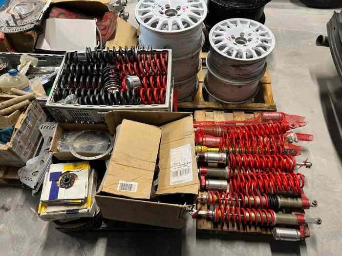 Stock pièces Abarth 124 Rally R-GT / G...