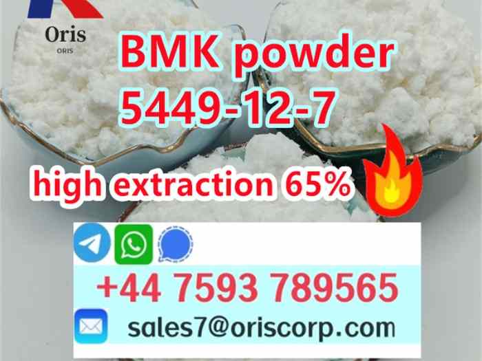 bmk powder 5449-12-7 with high extraction 65% 1