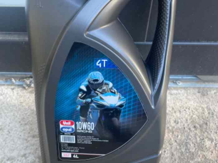 Huile UNIL Opal moto compétition 10W60...