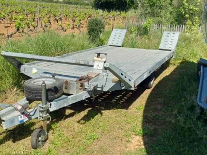 Remorque Charge utile 1500 kg freinée complète – photo 6 sur 6