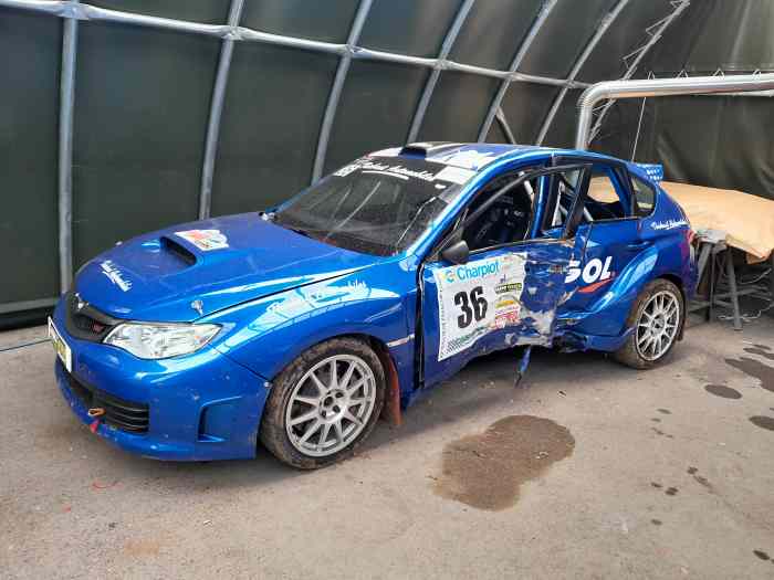 SUBARU IMPREZA STI N15 GRP N ACCIDENTE...