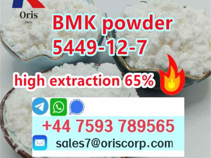 bmk powder 5449-12-7 with high extraction 65% 2