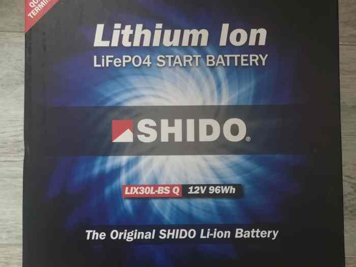 Batterie Lithium Ion SHIDO 1