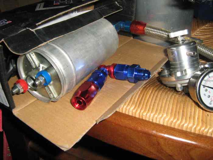 pompe essence regulateur pression boite tempon 2