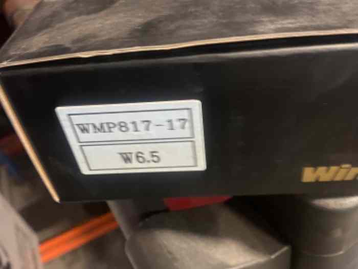 Nouveaux plaquette winmax w6.5 WMP817 -17 1