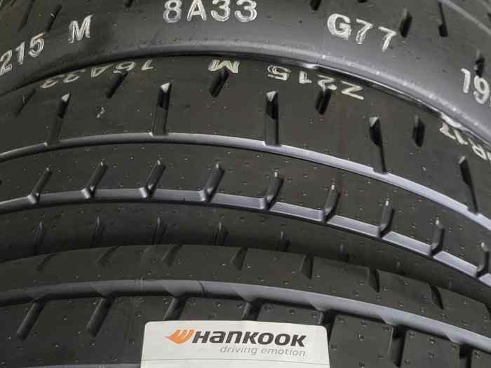 4 pneus hankook neufs 190 17 T53