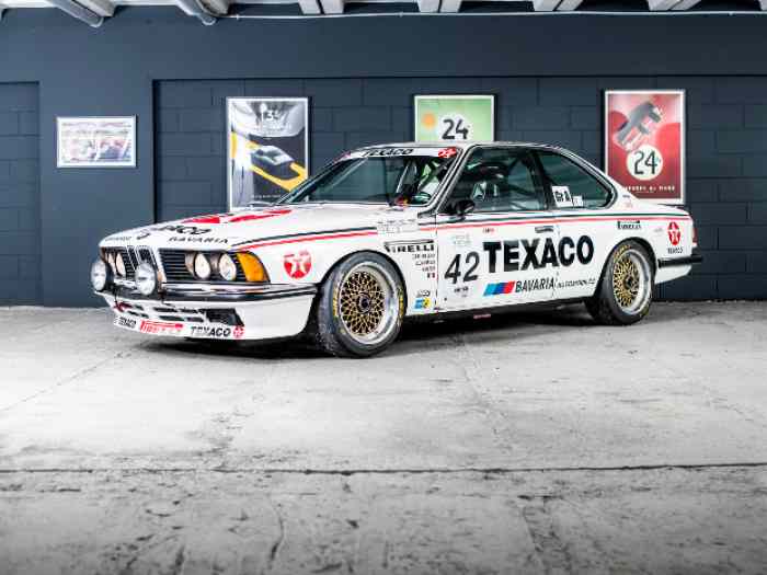 1985 BMW 635 groupe A ex 24H de Spa 1