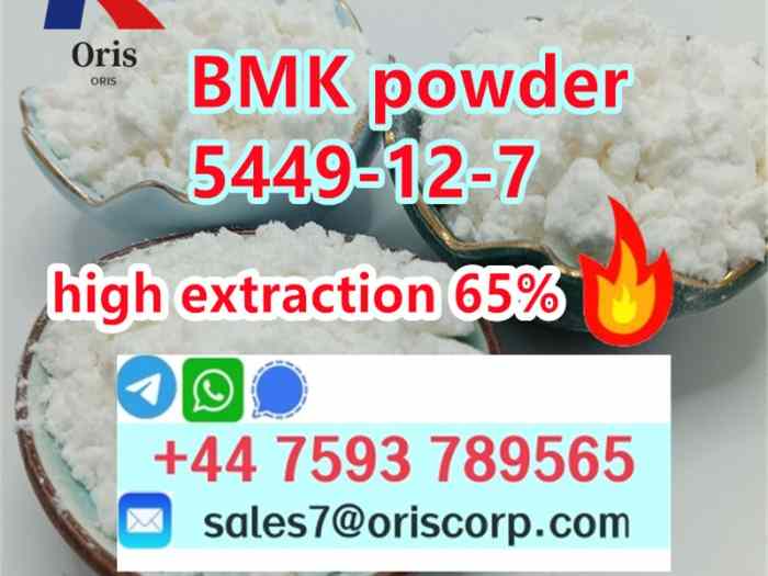 bmk powder 5449-12-7 with high extraction 65% 0