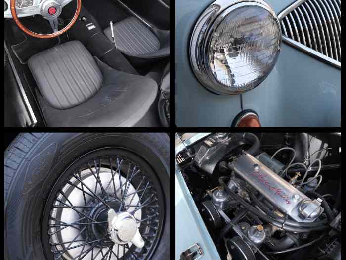 AUSTIN HEALEY 100/4 BN1 DE 1955 - ENTIEREMENT RESTAUREE 0