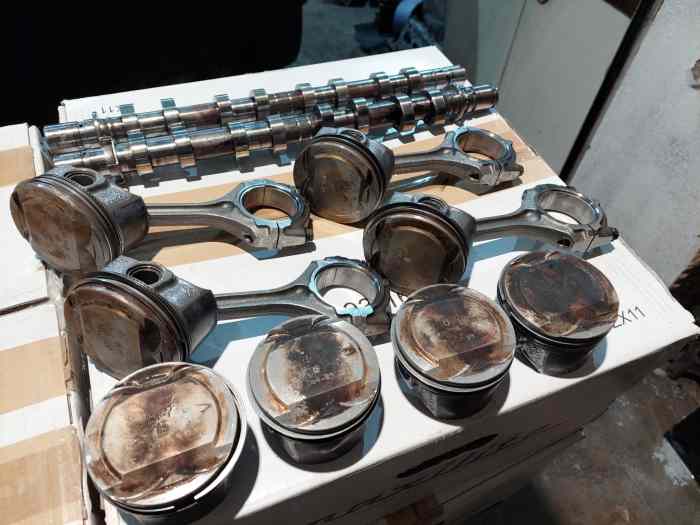 Renault clio 197 pistons and cams