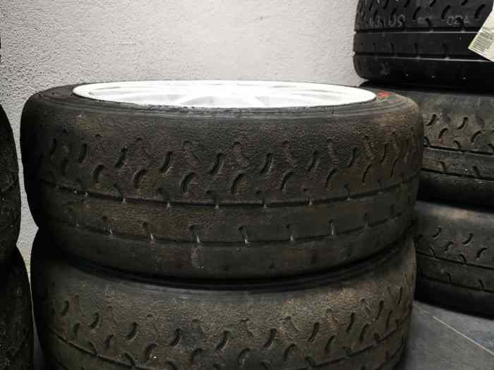 pneus rallye YOKOHAMA A051T 190/625/17 pluie intermédiaire sec michelin r21 r31 16 3