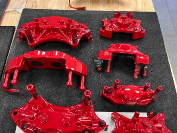 4 étriers brembo refait a neuf 1