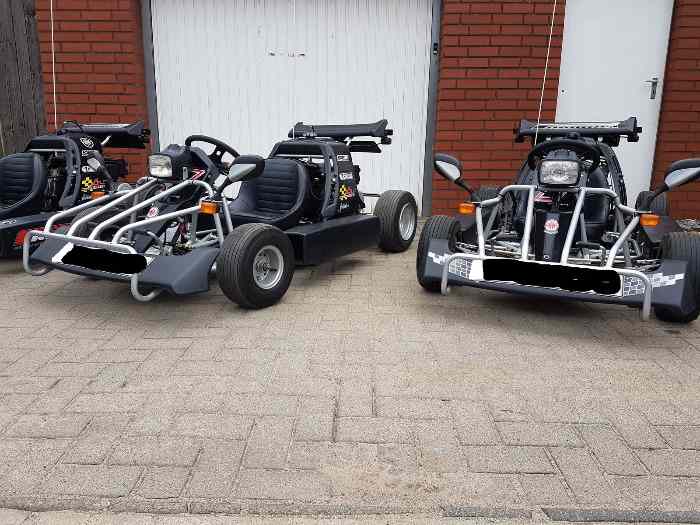 3 x Kreidler F-Kart 170 Go-Kart 4