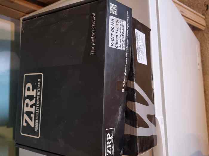 Bielles forgées ZRP + pistons Wossner TU3 AX GTI 106 XSI 1.4L 0