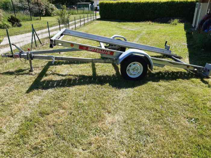 Remorque porte voiture satellite 1300kg 2