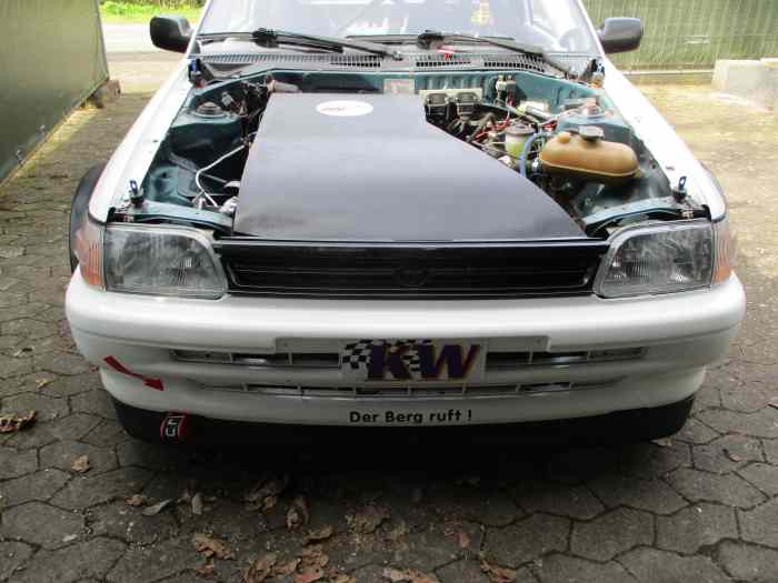 Toyota Starlet 1,3 16V, ex. Gr. H Bergrennfahrzeug, Wiechers Zelle, Renngetriebe kurz, Gazelle Fahrwerk, Flachschieber uvm. 3