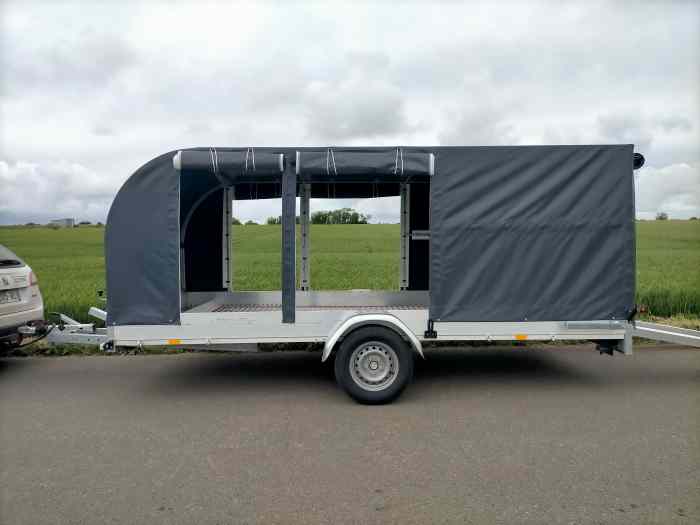 Remorque porte voiture fermée toutes dimensions. – photo 4 sur 5