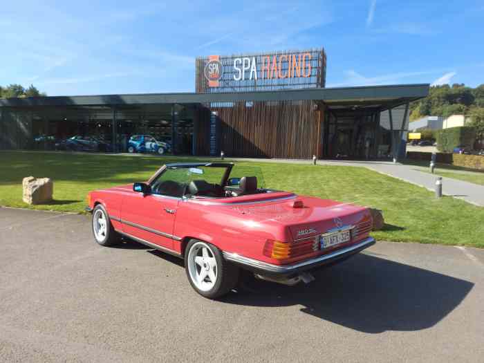 Mercedes 380sl us R107 1