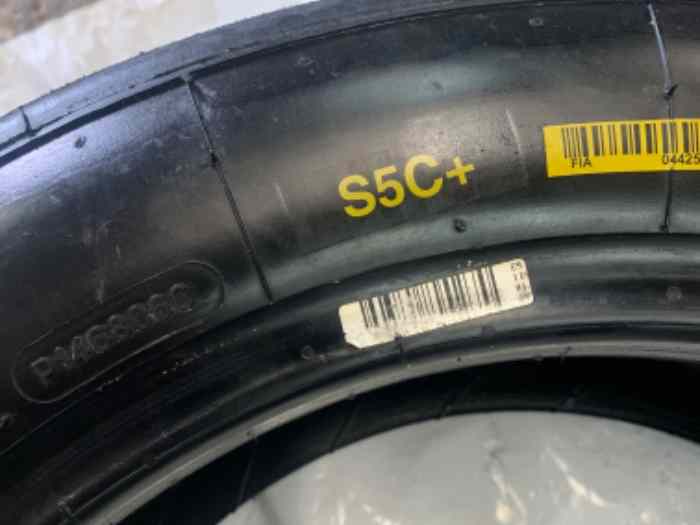 Pneu Slick Michelin S5C+ ;Année 2023;10kms de Chrono pour Saxo ;Clio ;106 1