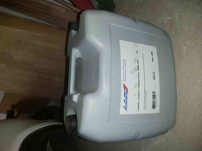 Bidon 20L huile moteur 10w60 Fuchs lab...