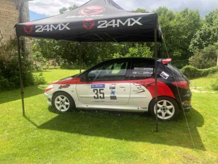 Vente 206 de rallye