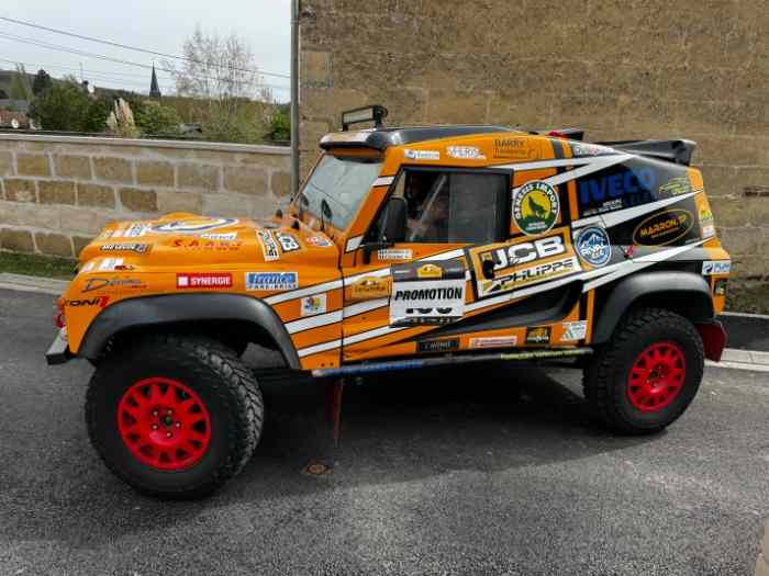 Bowler wildcat v8 rallye raid ex dakar