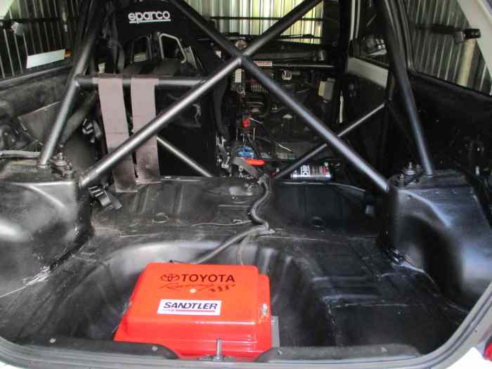 Toyota Starlet 1,3 16V, ex. Gr. H Bergrennfahrzeug, Wiechers Zelle, Renngetriebe kurz, Gazelle Fahrwerk, Flachschieber uvm. 2