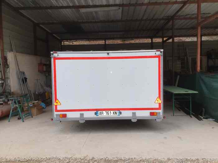 remorque proto monoplace échange possible Pick up double cabine ou trafic 6 place 4
