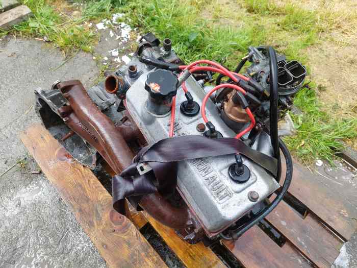 Moteur R5 Alpine Atmo + boite à vitess...