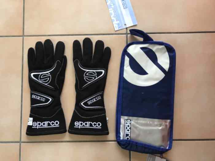 Gants De Course SPARCO HYPERGRIP+ T10 - Noir/vert, Pour Karting, Sport Automobile - 4