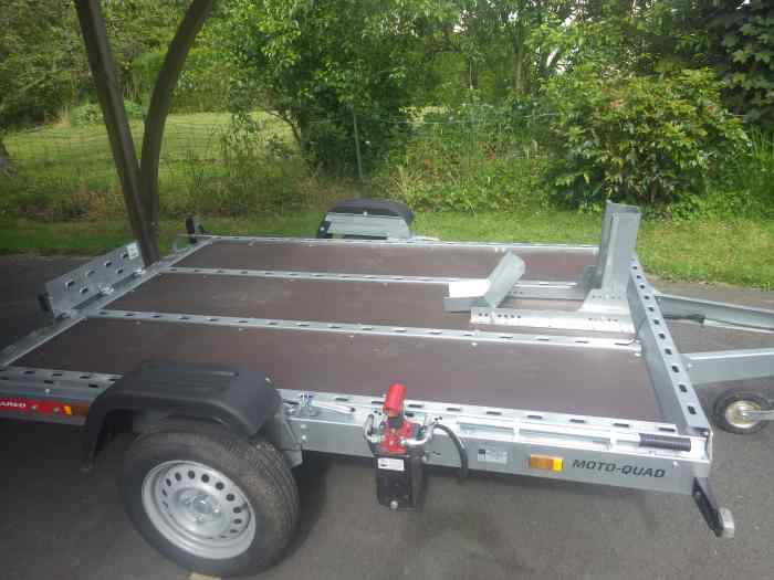 Remorque Abaissable hydraulique quasi neuve Avril 2024 Motos, Quad, Tricke, Kart Cross etc... 2
